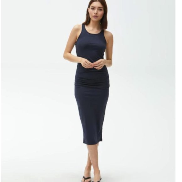 michael stars racerback midi dress